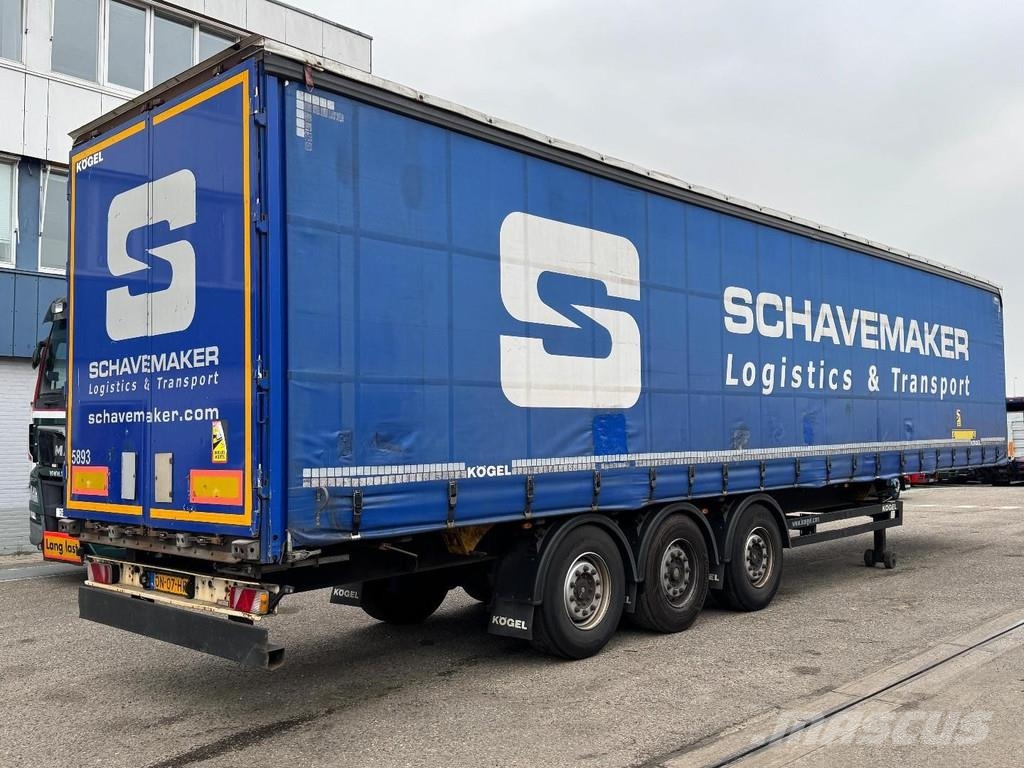 Kögel S24-1 3 AXLE SAF + SLIDING ROOF Tents puspiekabes