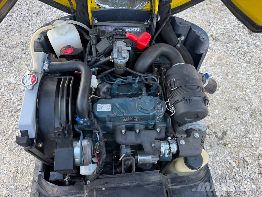 Sherpa WE12 KUBOTA motor minikotró Mini ekskavatoriai < 7 t