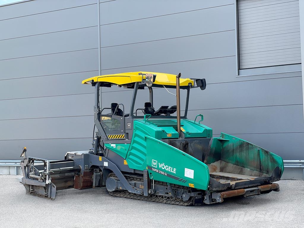 Vögele SUPER 2100-5i Asfaltadoras