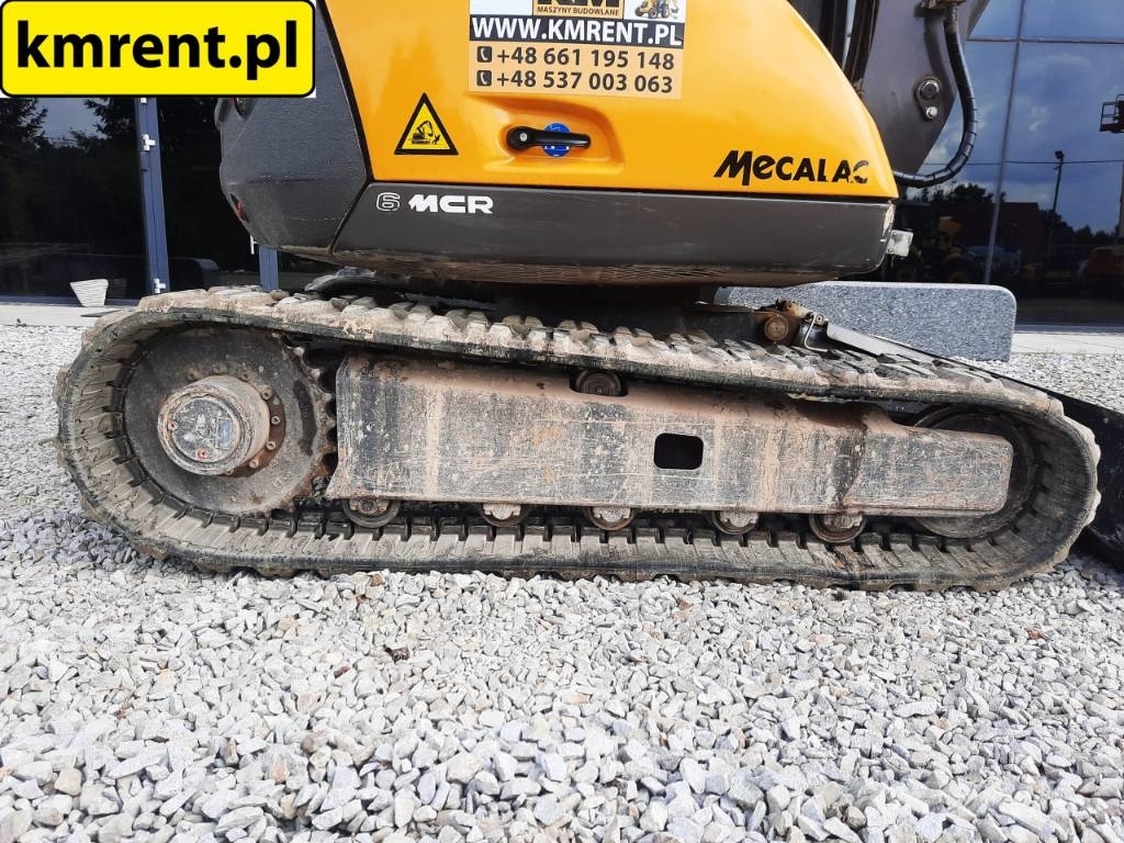 Mecalac 6 mcr 2018r. | JCB 8035 VOLVO ECR 48 25 CAT 308 KU Miniexcavadoras