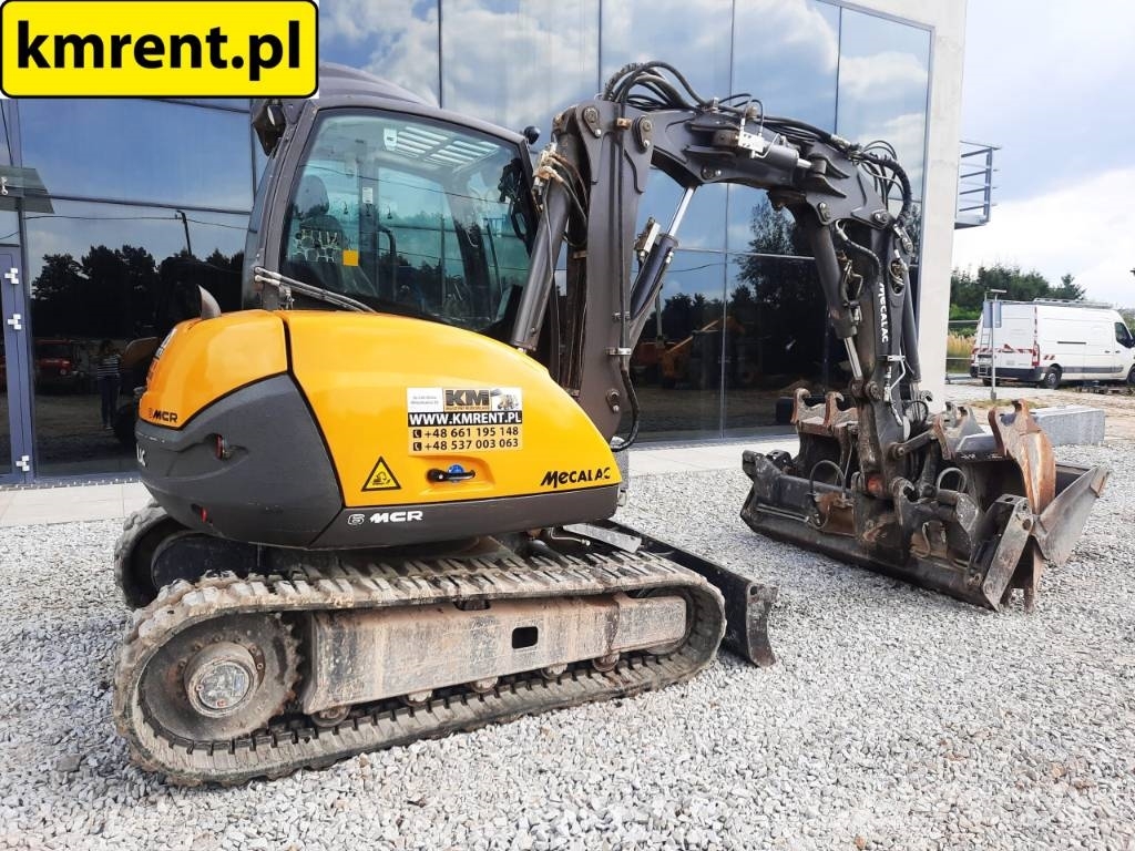 Mecalac 6 mcr 2018r. | JCB 8035 VOLVO ECR 48 25 CAT 308 KU Miniexcavadoras