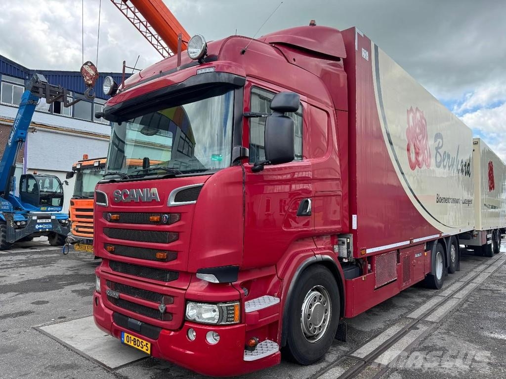 Scania R520 V8 6X2 EURO 6 Retarder + Frigoblock + Hanger Camiões caixa temperatura controlada
