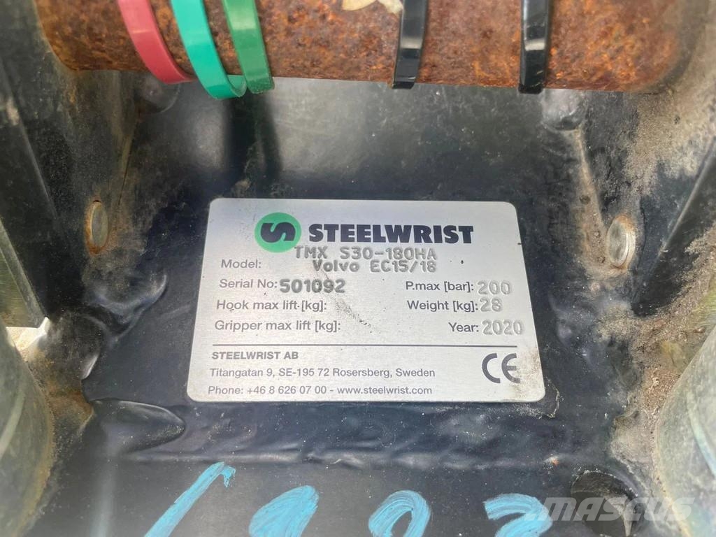 Steelwrist TMX S30 -180HA | TILT QUICKCOUPLER | TILTING COUPL Rotators