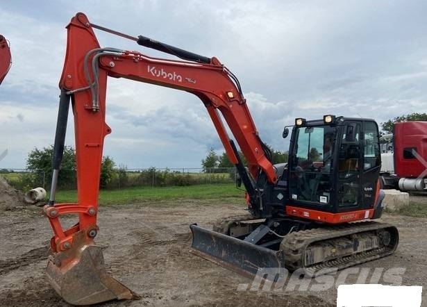 Kubota KX080-4S2 Roomikekskavaatorid