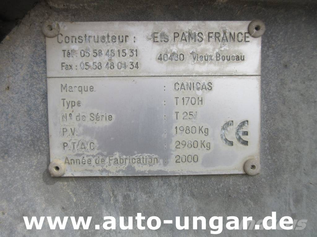 Canicas T170H Strandreiniger καθαριστής παραλίας B Macchine puliscispiaggia