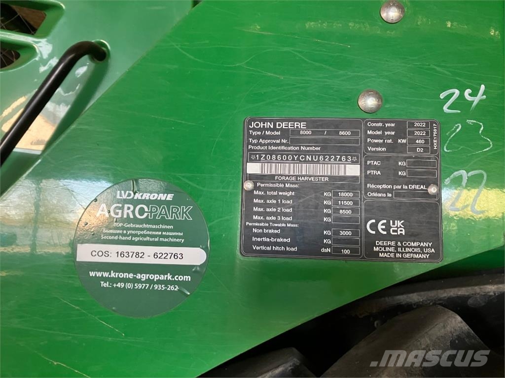 John Deere 8600i ProDrive Silppurit