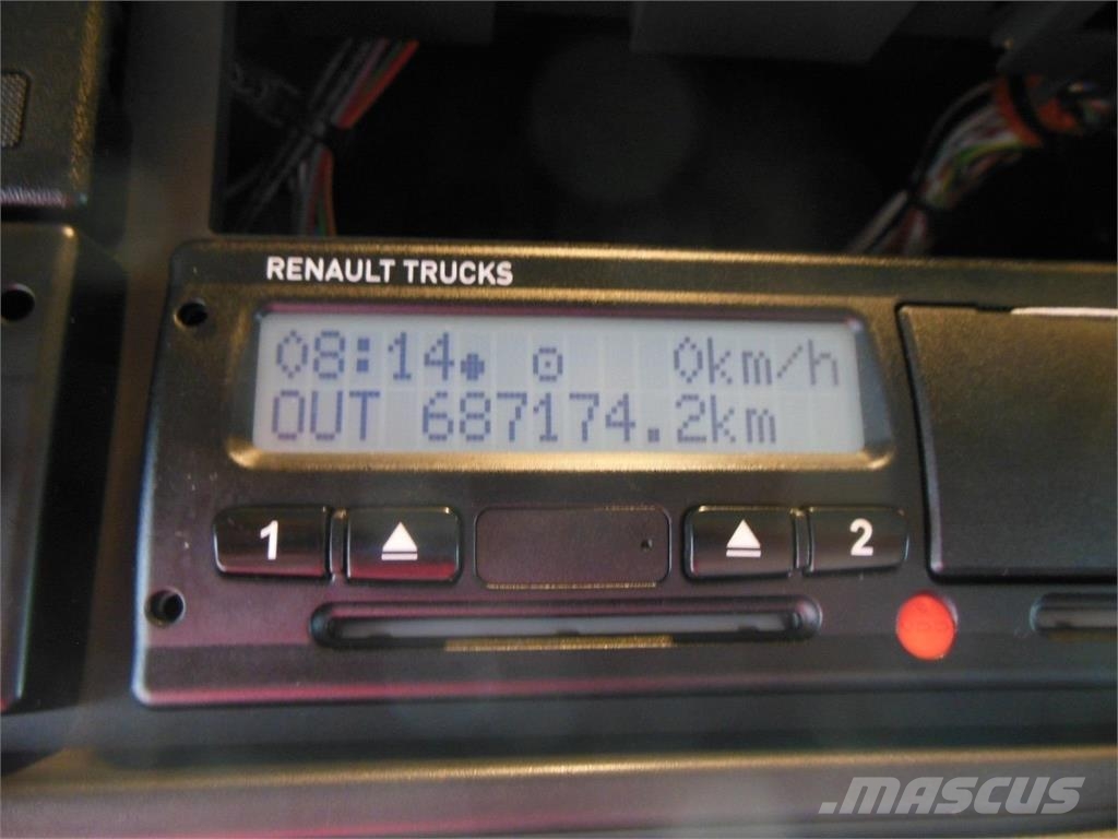 Renault T520 COMFORT, LOWDECK, TOP STAND وحدات الجر