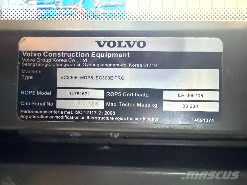 Volvo EC300E L Crawler excavators