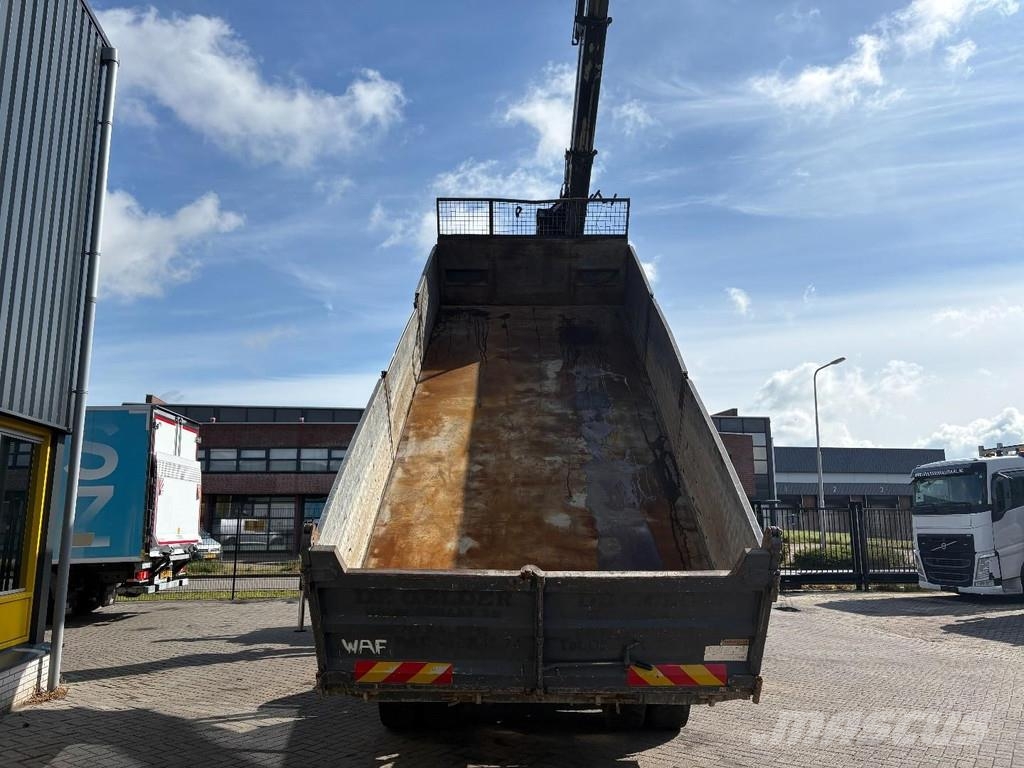 MAN TGA 35.440 + HIAB 322 E-7 HIPRO + TIPPER + 8X4 + R Mobiilinosturit