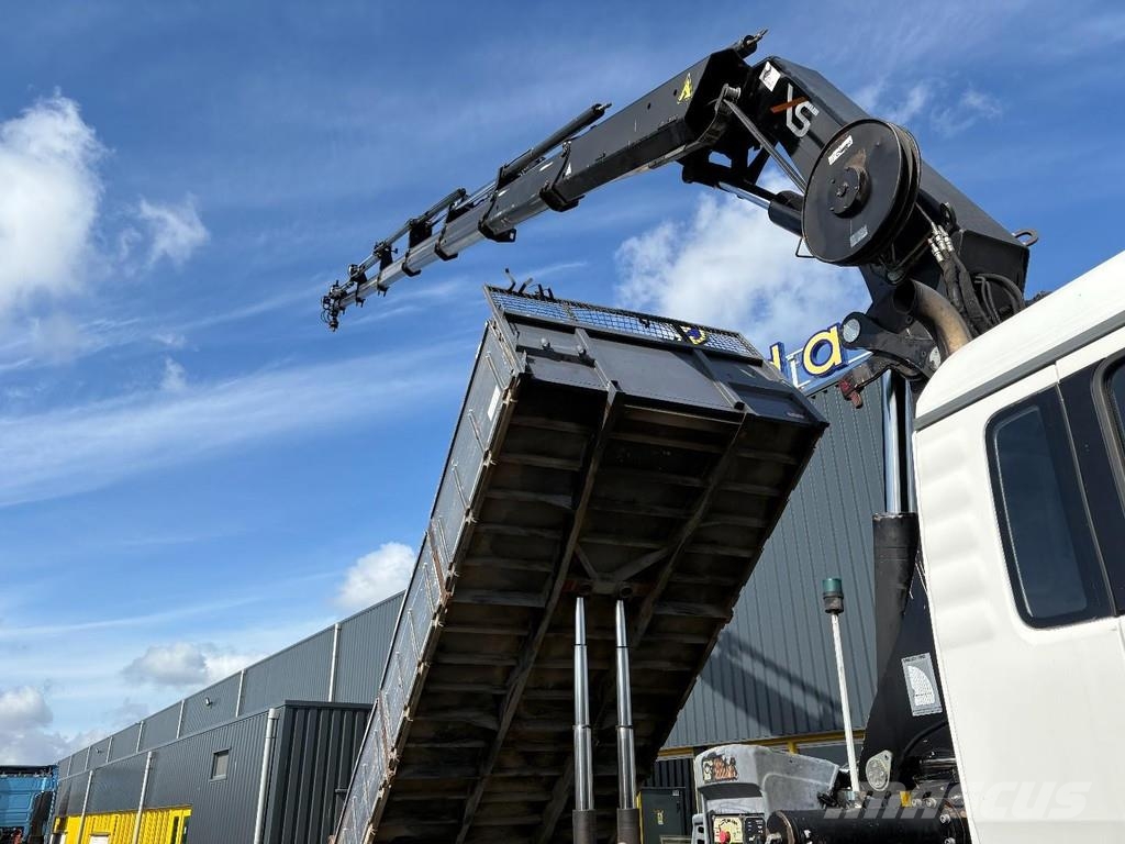 MAN TGA 35.440 + HIAB 322 E-7 HIPRO + TIPPER + 8X4 + R Mobiilinosturit