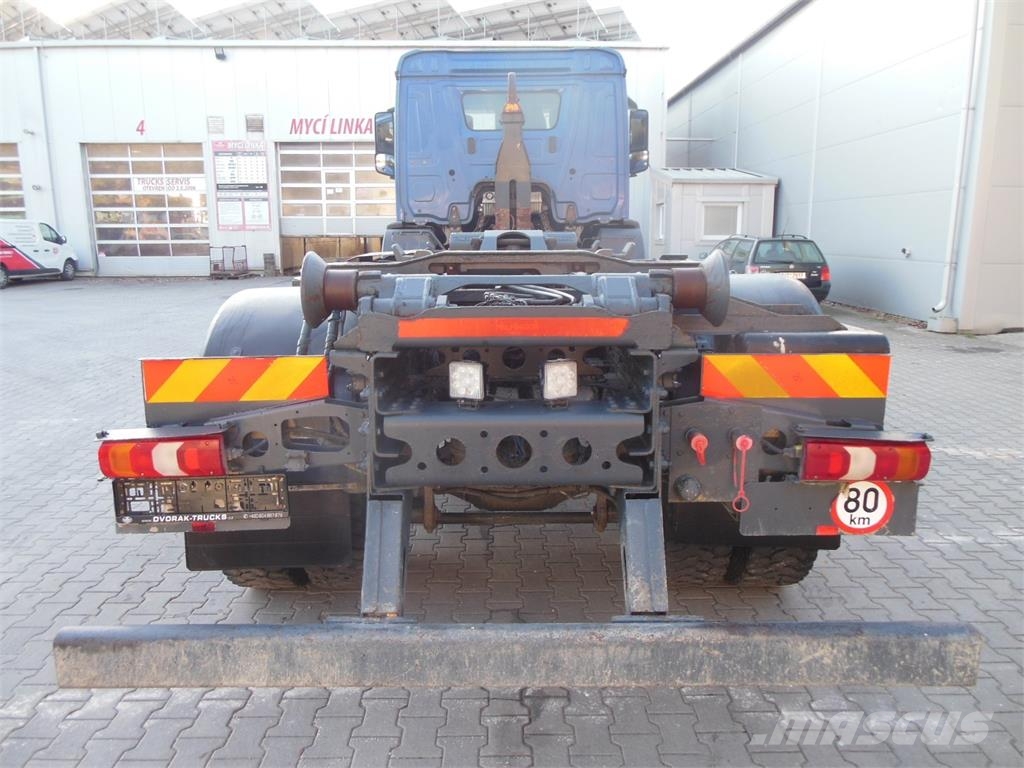 Mercedes-Benz Mercedes Benz Arocs 1832, 4x4, Hákový nosič kontej Camiões Ampliroll