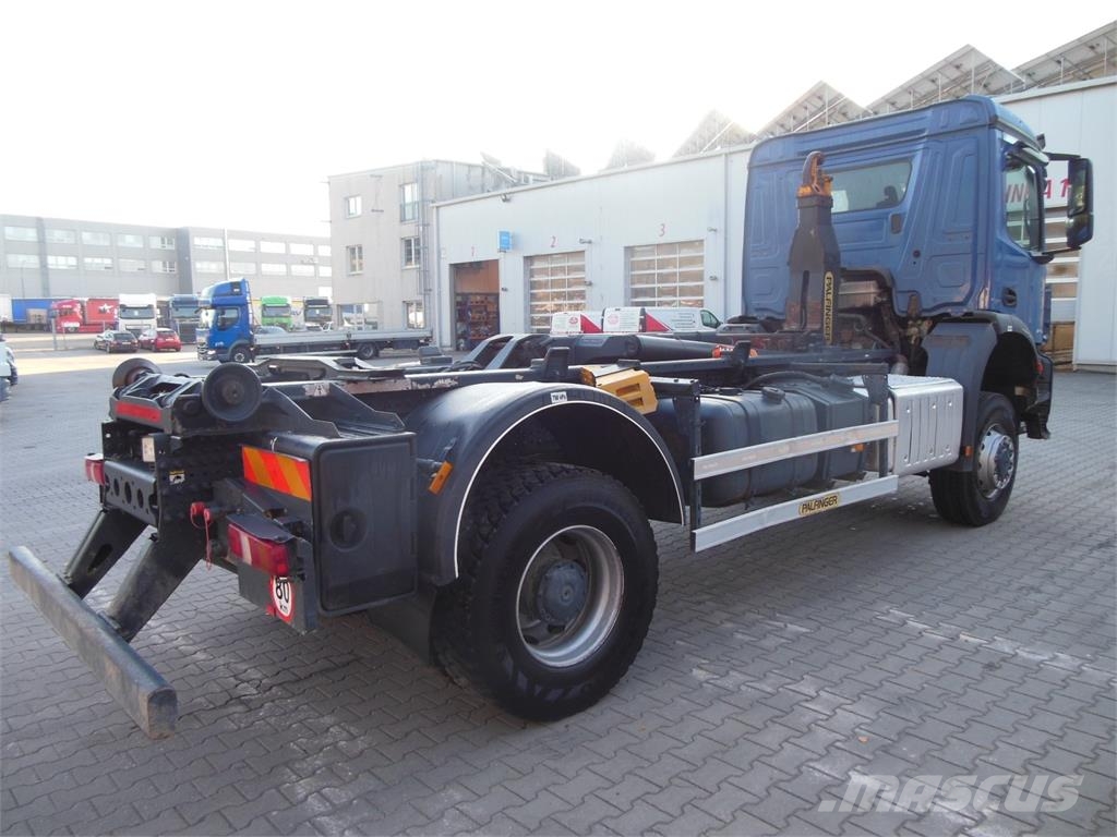 Mercedes-Benz Mercedes Benz Arocs 1832, 4x4, Hákový nosič kontej Camiões Ampliroll