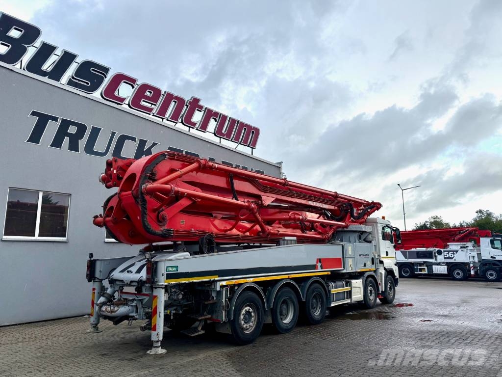 MAN TGS 50.500 Betonstar 58.16-7RZ Camiões bomba Betão