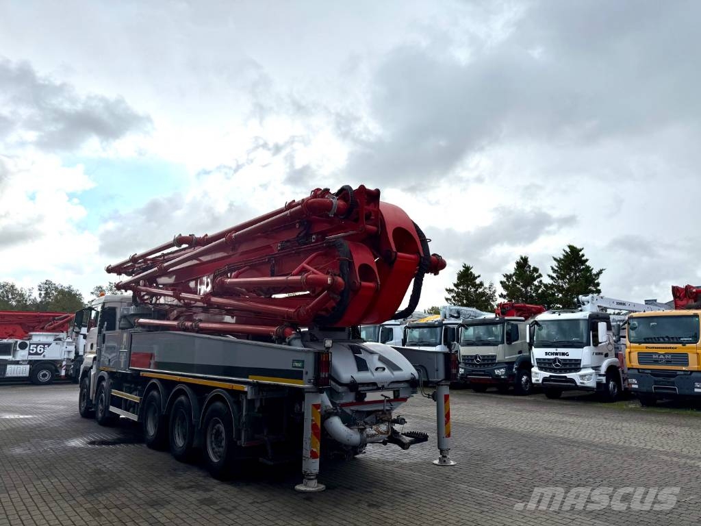 MAN TGS 50.500 Betonstar 58.16-7RZ Camiões bomba Betão