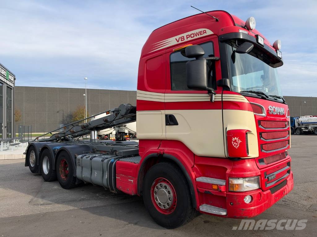 Scania R500 V8 8x4*4 CR19 Highline Tipper Euro 5 ケーブルリフト着脱式トラック