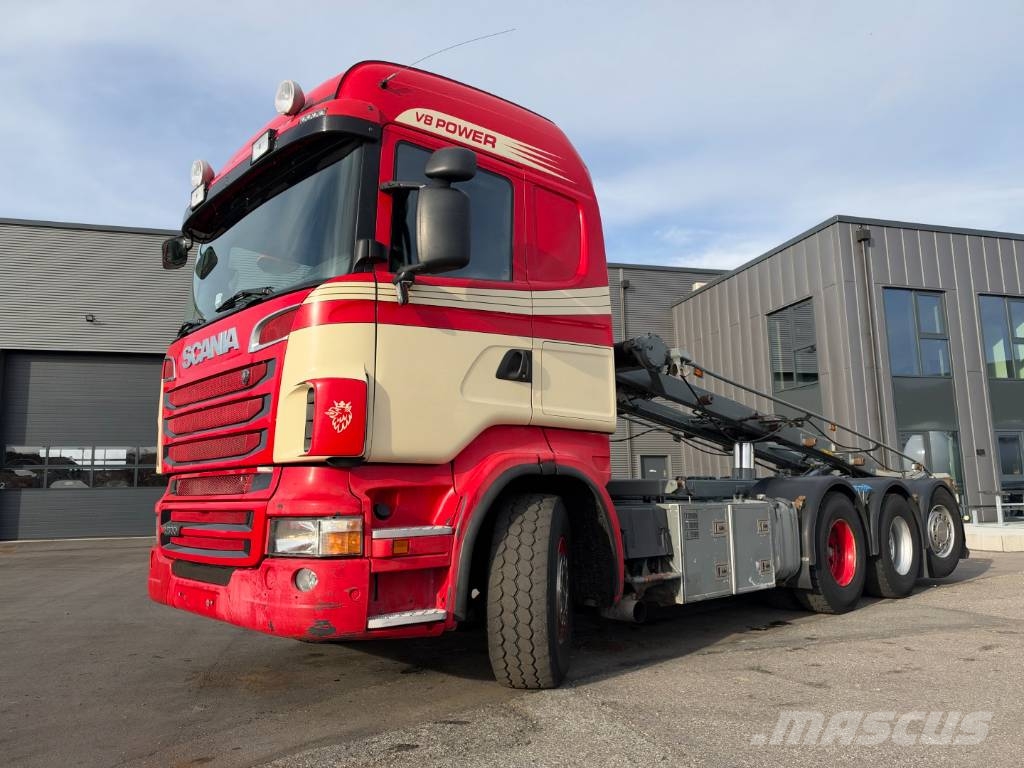 Scania R500 V8 8x4*4 CR19 Highline Tipper Euro 5 ケーブルリフト着脱式トラック