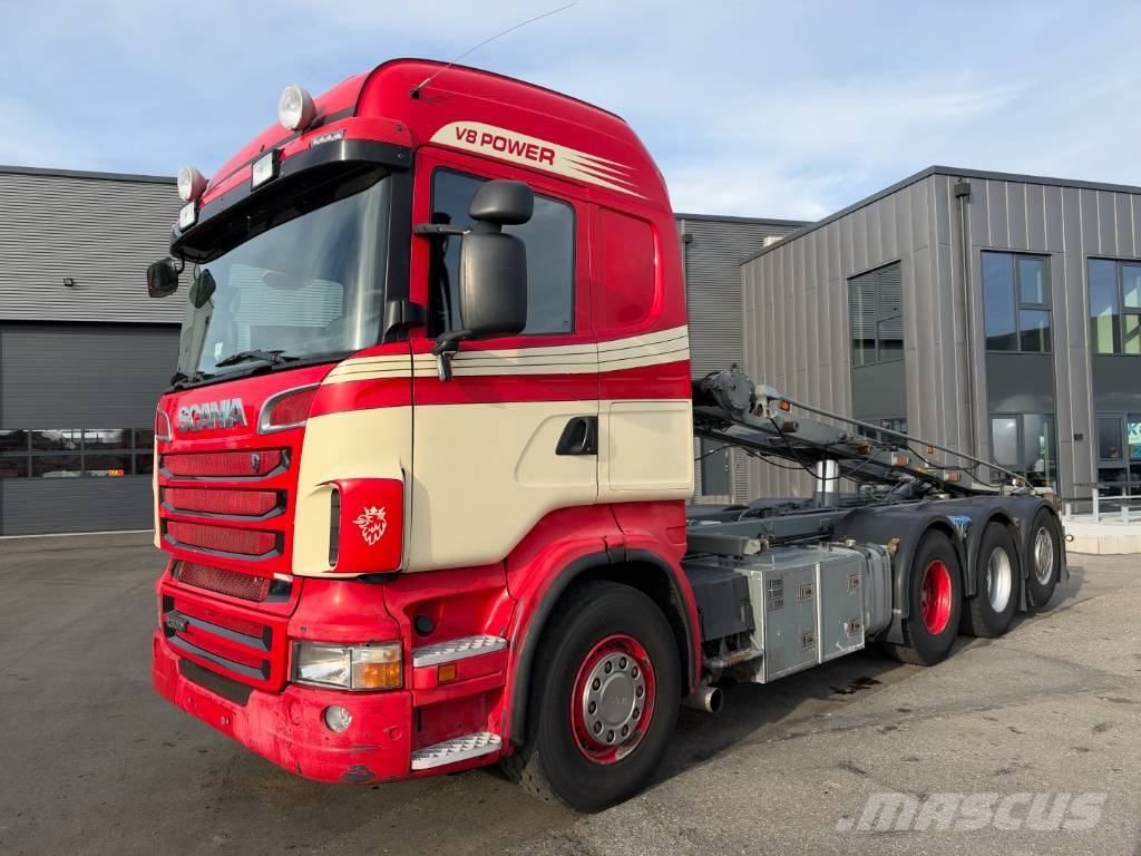 Scania R500 V8 8x4*4 CR19 Highline Tipper Euro 5 ケーブルリフト着脱式トラック