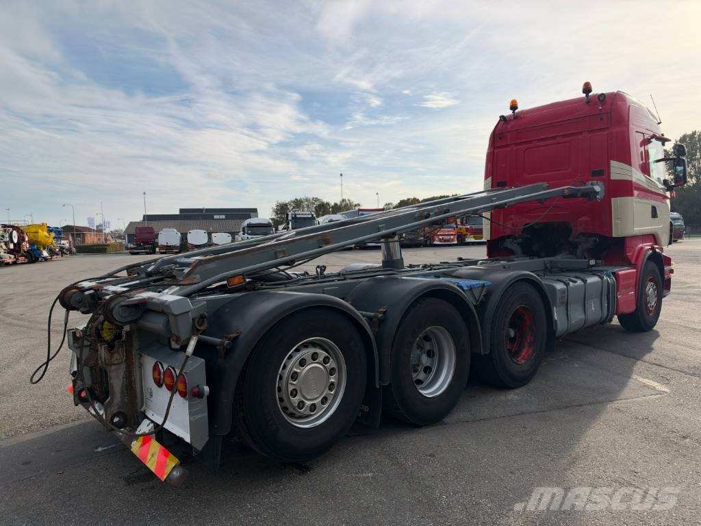 Scania R500 V8 8x4*4 CR19 Highline Tipper Euro 5 ケーブルリフト着脱式トラック