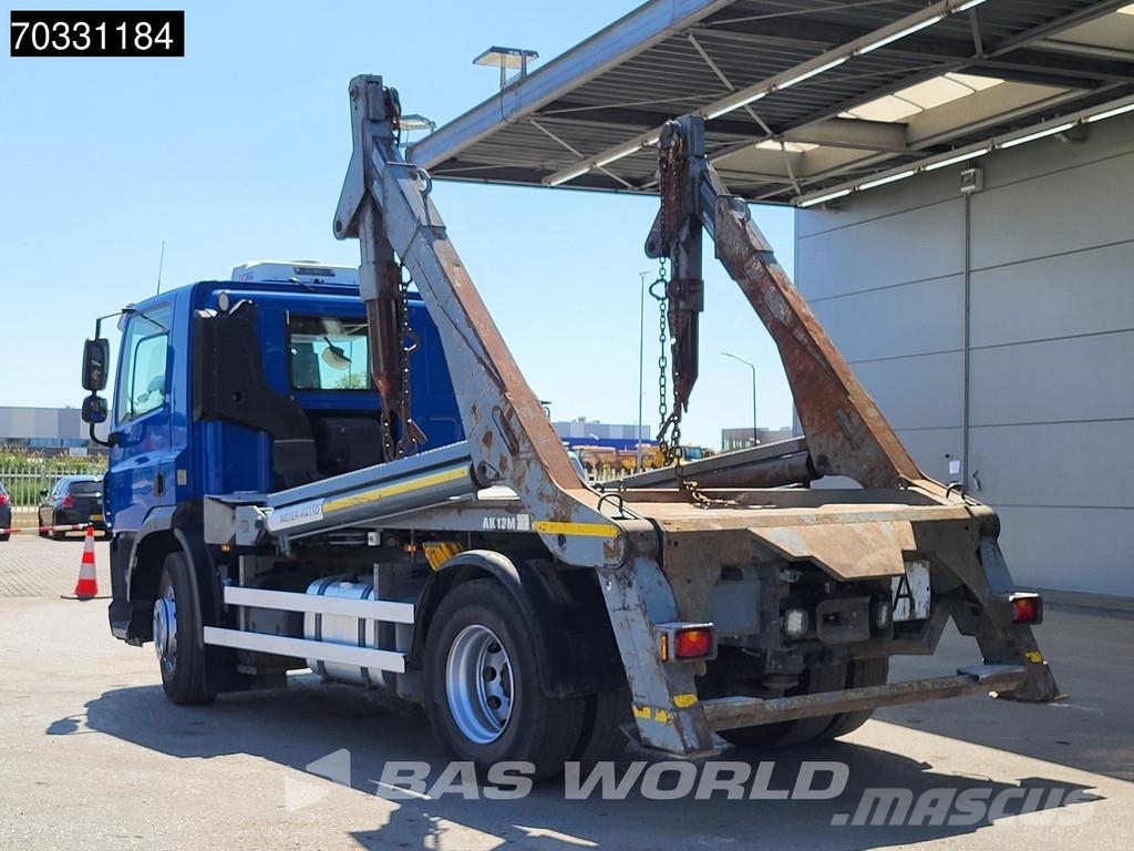 DAF CF 370 4X2 13tons Absetzkipper skiploader Automati Skip loader trucks