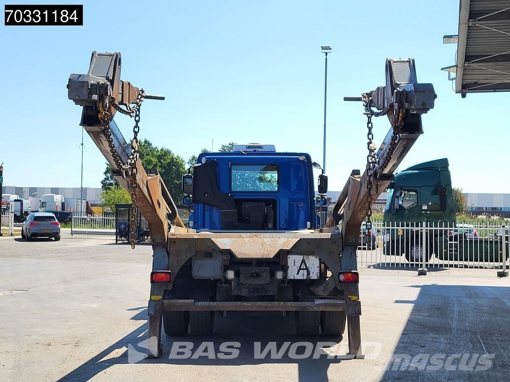 DAF CF 370 4X2 13tons Absetzkipper skiploader Automati Skip loader trucks