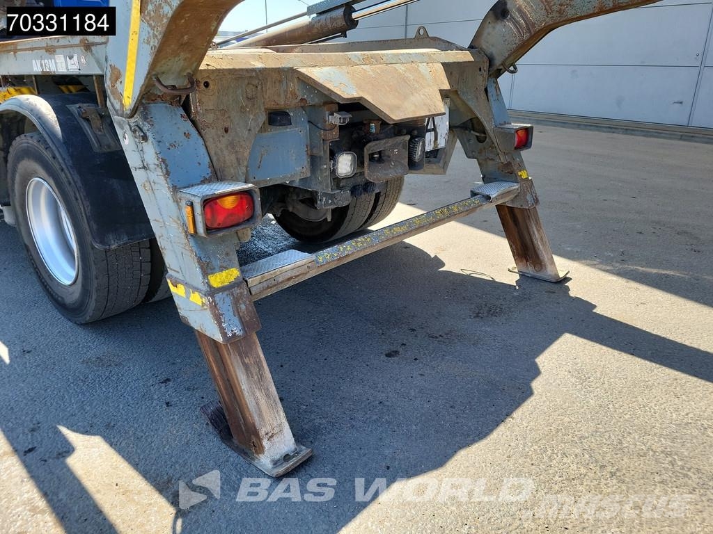 DAF CF 370 4X2 13tons Absetzkipper skiploader Automati Skip loader trucks