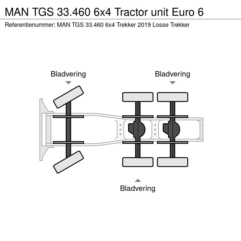 MAN TGS 33.460 6x4 Tractor unit Euro 6 Τράκτορες