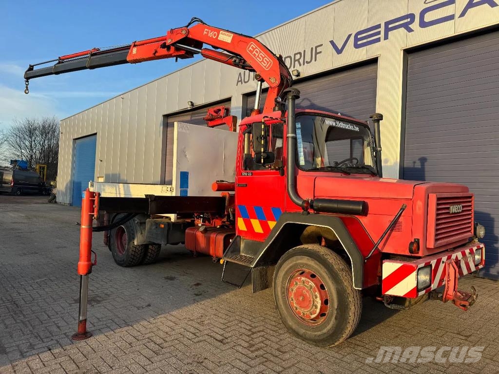 Fassi F160 Iveco 170-23 **4X4-ONLY 56000KM-BELGIAN TRUCK**, 1993, Herentals ...