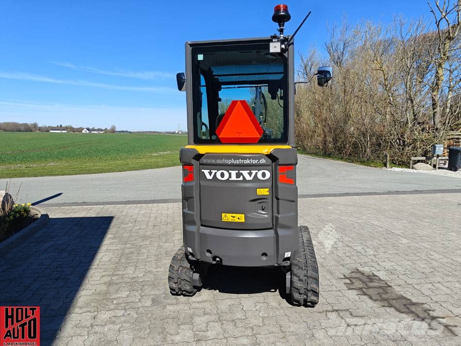 Volvo EC 18 E Mini ekskavatörler, 7 tona dek
