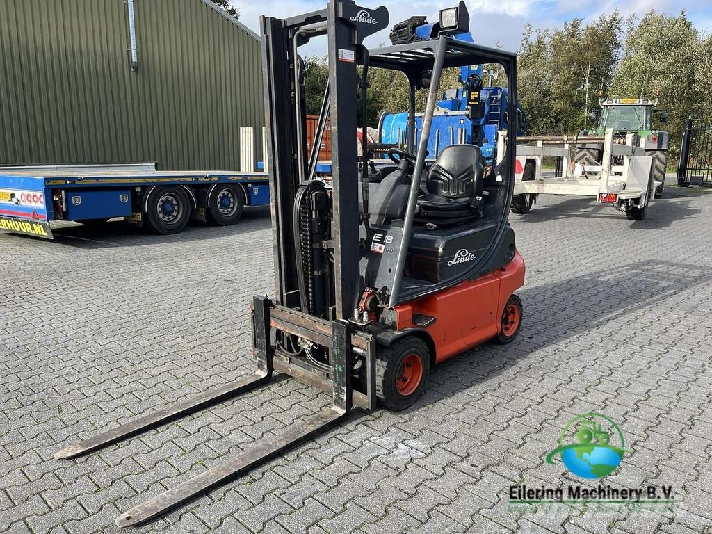 Linde E18-02 شاحنات ذات رافعات شوكية تعمل بالكهرباء