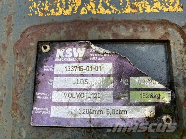 KSW (2189) 5 cbm KSW Leichtgutschaufe / bucket Buckets