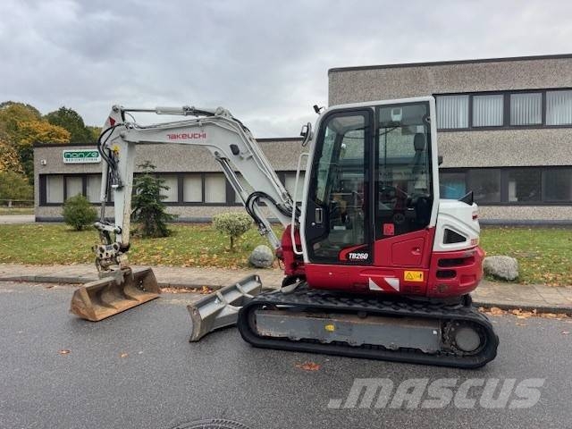 Takeuchi TB 260 V4 Midikaivukoneet 7t - 12t