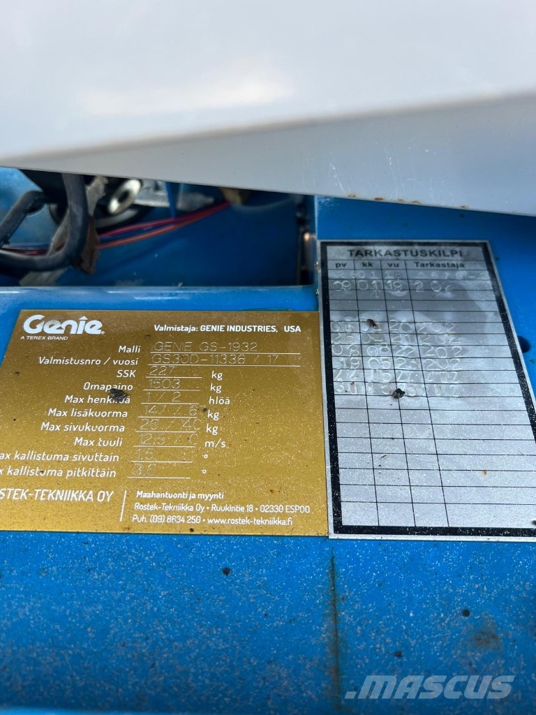 Genie GS 1932 Ножничные подъемники