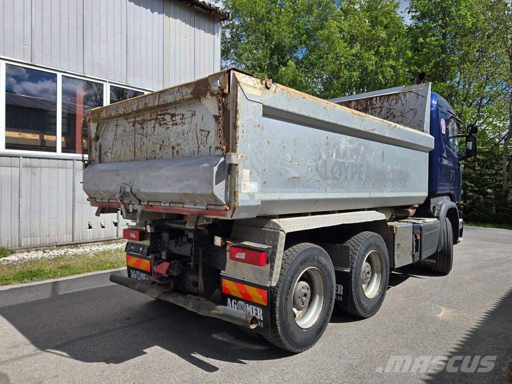 Scania R580 6X4 + SNOWPLOW Kipper