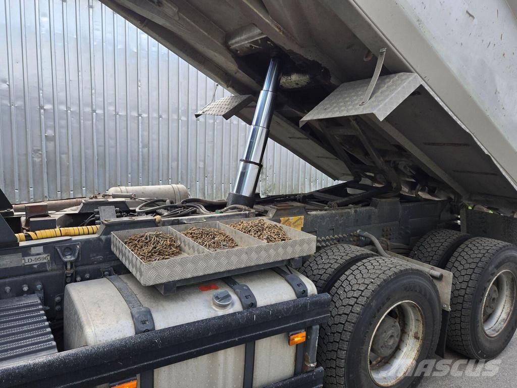 Scania R580 6X4 + SNOWPLOW Kipper