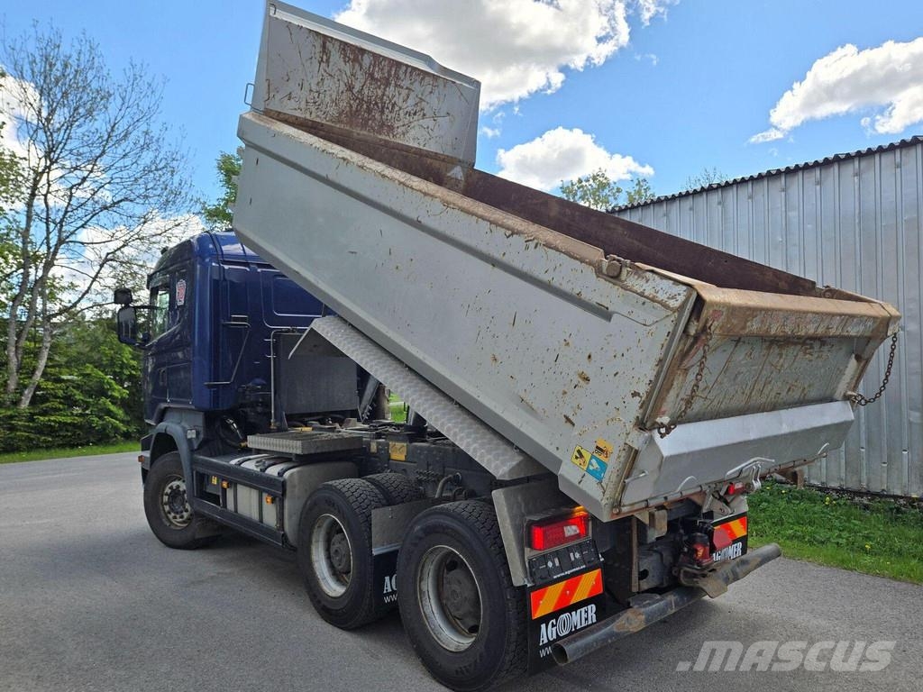 Scania R580 6X4 + SNOWPLOW Kipper