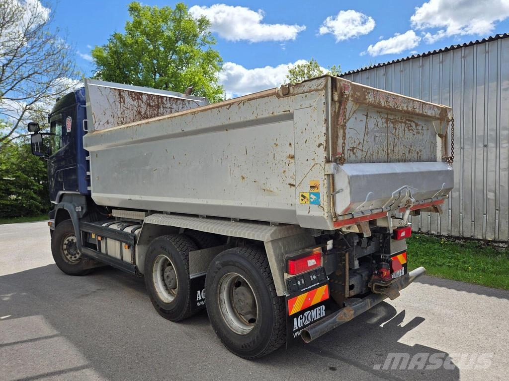 Scania R580 6X4 + SNOWPLOW Kipper