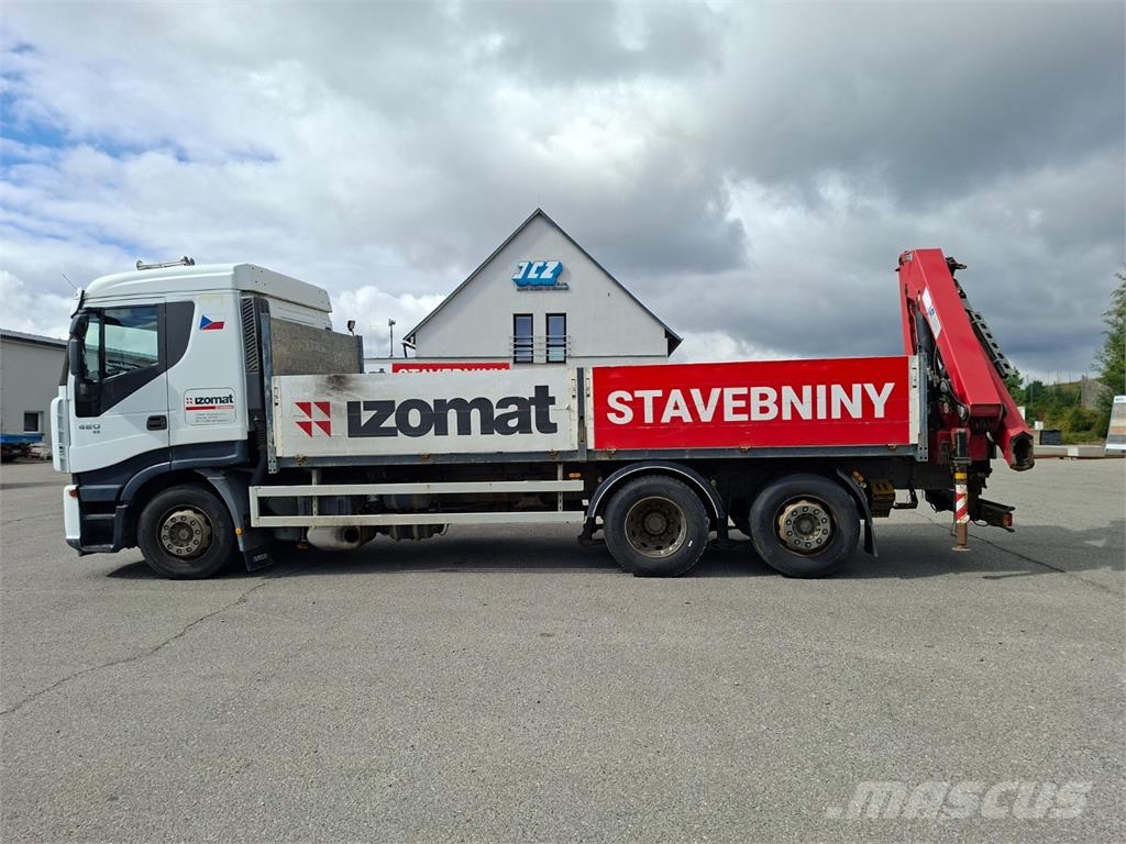 Iveco STRALIS 420 6X2 + HR HMF 1310.K3 Camion con sponde ribaltabili