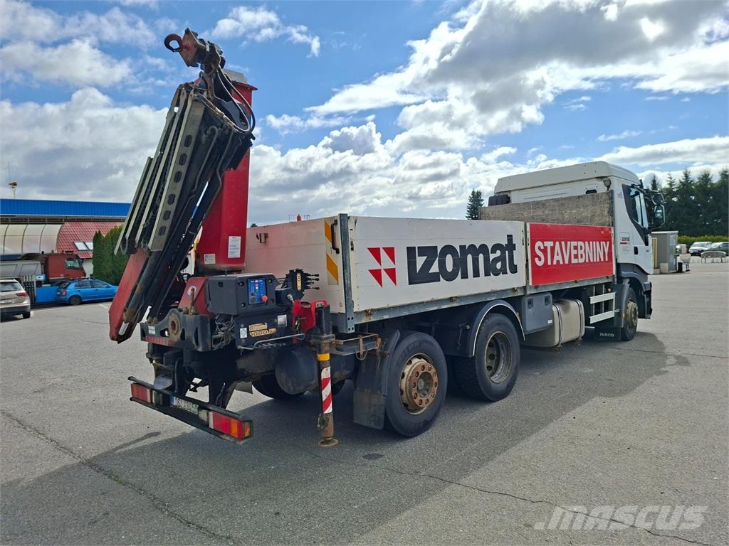 Iveco STRALIS 420 6X2 + HR HMF 1310.K3 Camion con sponde ribaltabili