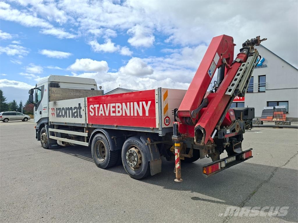 Iveco STRALIS 420 6X2 + HR HMF 1310.K3 Camion con sponde ribaltabili