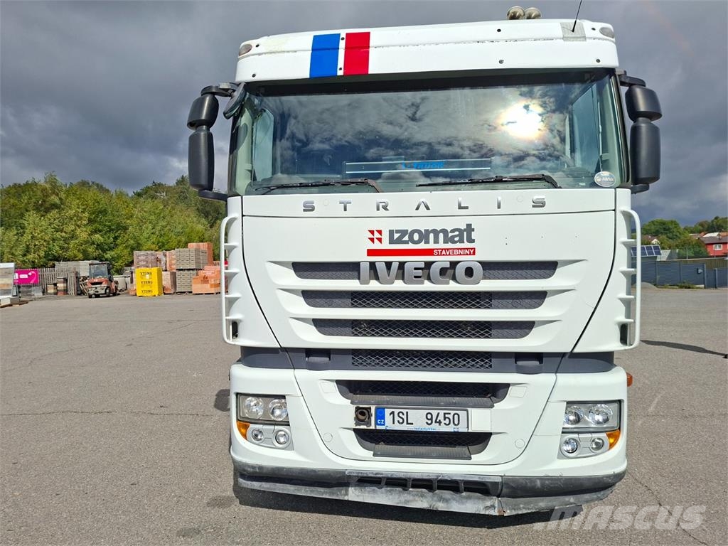 Iveco STRALIS 420 6X2 + HR HMF 1310.K3 Camion con sponde ribaltabili