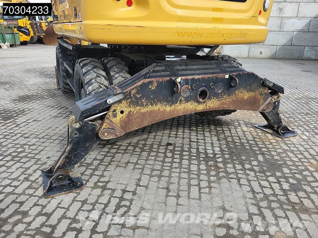 CAT M316 F M316F Outrigger + Blade Kolesové rýpadlá