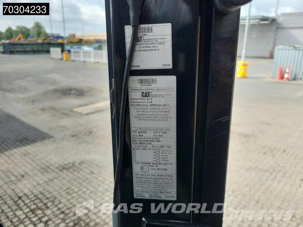 CAT M316 F M316F Outrigger + Blade Kolesové rýpadlá