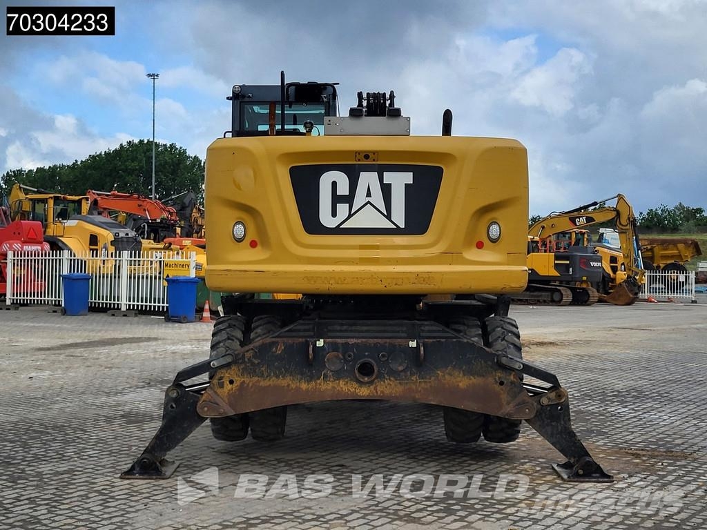 CAT M316 F M316F Outrigger + Blade Kolesové rýpadlá