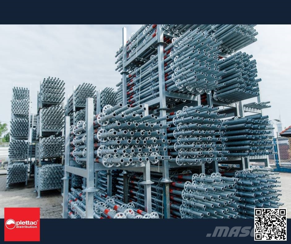 Plettac Modular Inch Scaffolding 500m2 set, 2025, Polska - używane ...
