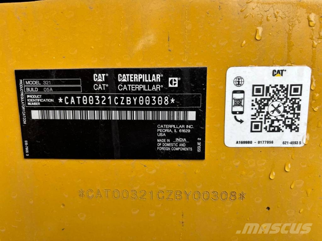 CAT 321 (New Non / CE + EPA) Excavadoras sobre orugas