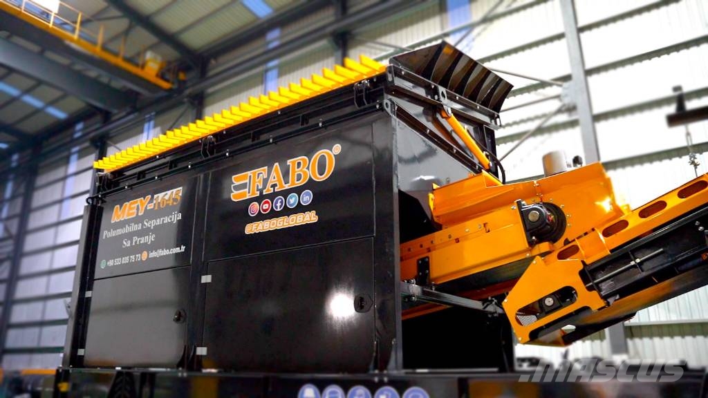 Fabo Fabo PRO 90 Mobile Brech- und Siebanlage | 90-130 Trituradores móveis