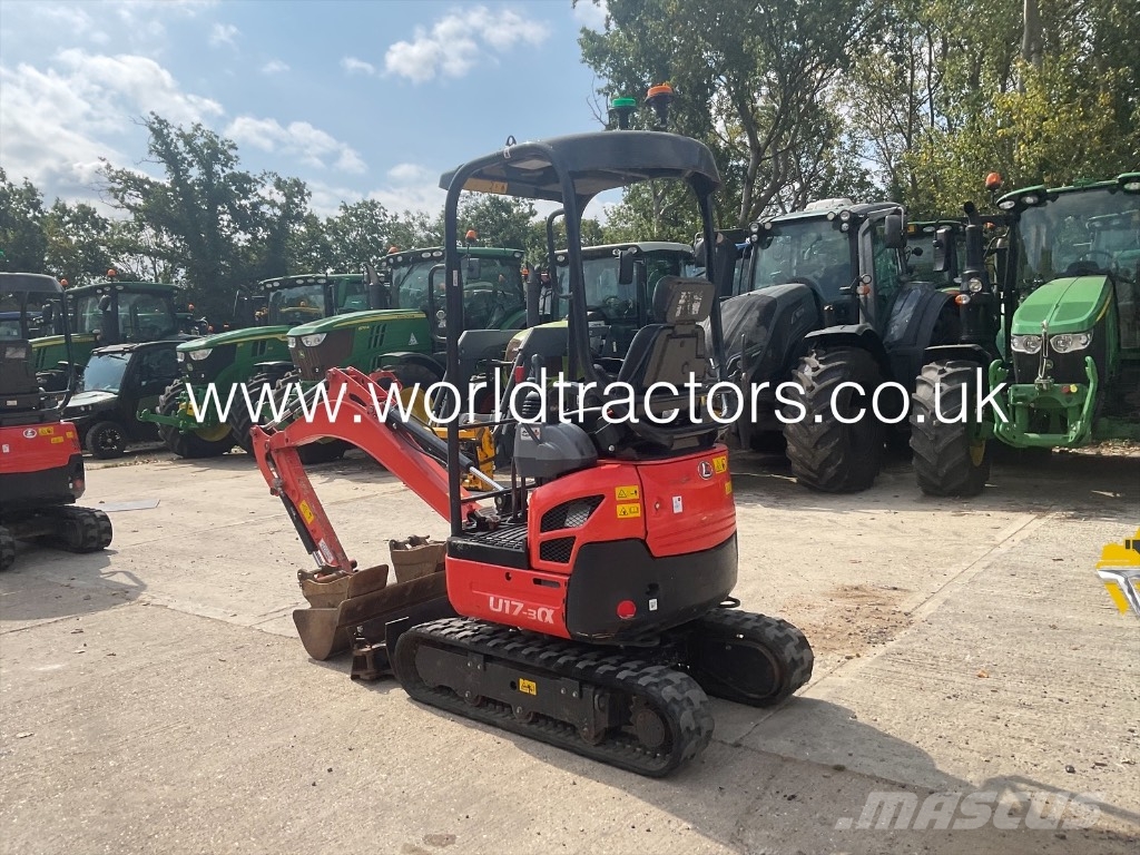 Kubota U 17-3 Minigraafmachines < 7t