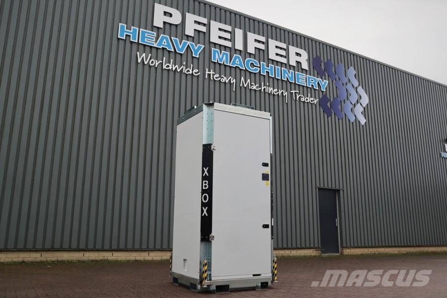 Trime X-BOX M 4x 160W Valid inspection, Max Boom Height Valopylväät