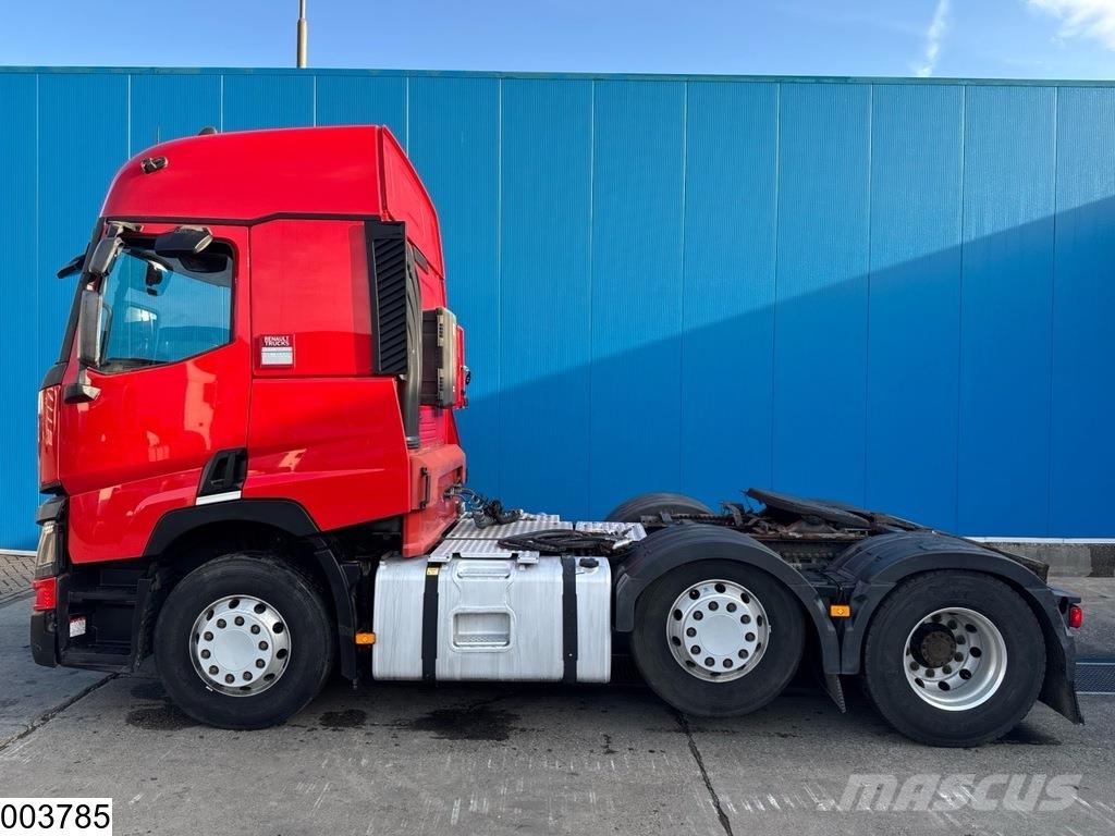 Renault T 460 6x2, EURO 6, ADR, PTO, Hydraulic وحدات الجر