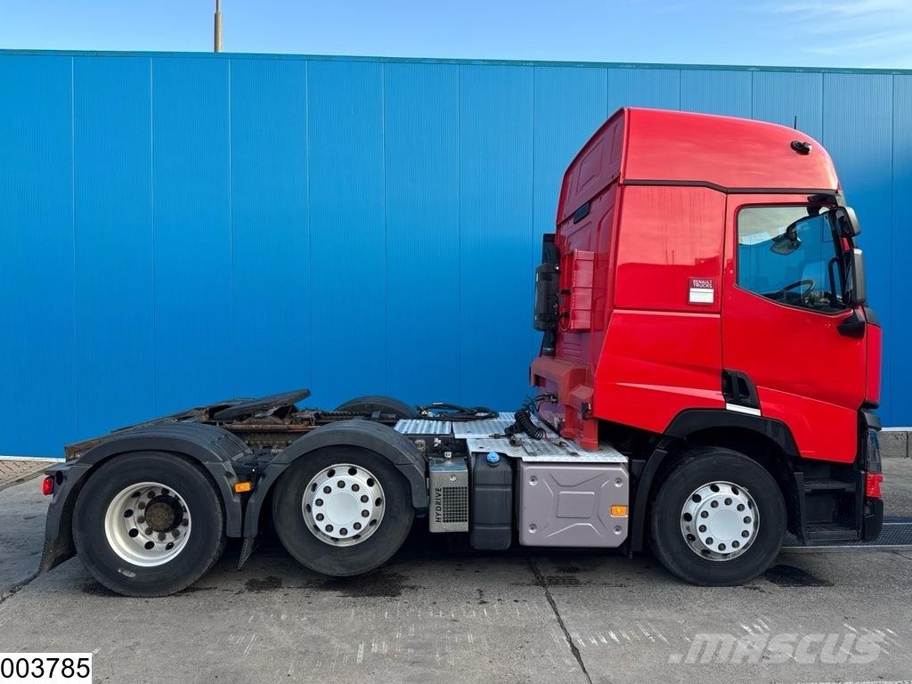 Renault T 460 6x2, EURO 6, ADR, PTO, Hydraulic وحدات الجر